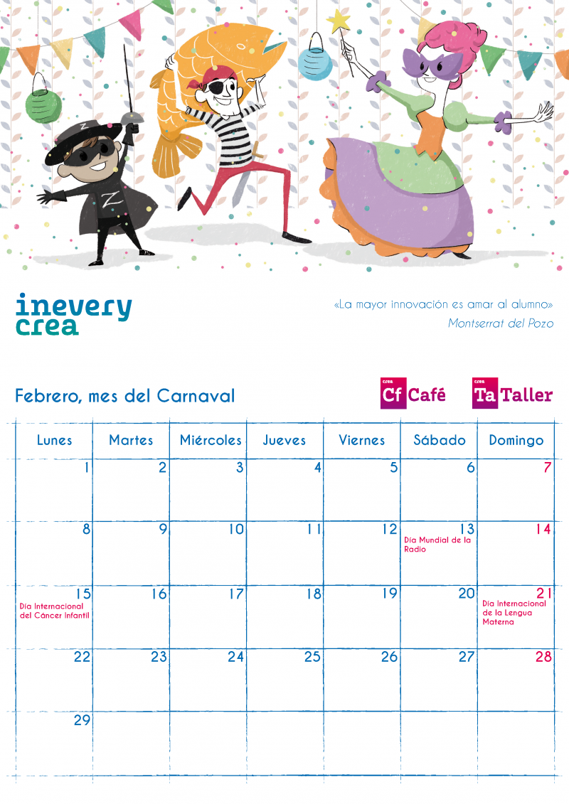 FKL Calendario IneveryCrea 2016