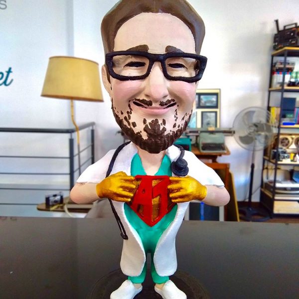 Doctor Figura personalizada 3D