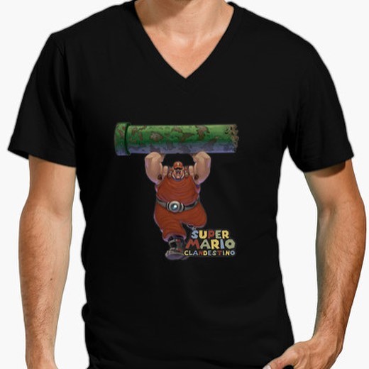 Camiseta Mario Bros Clandestina