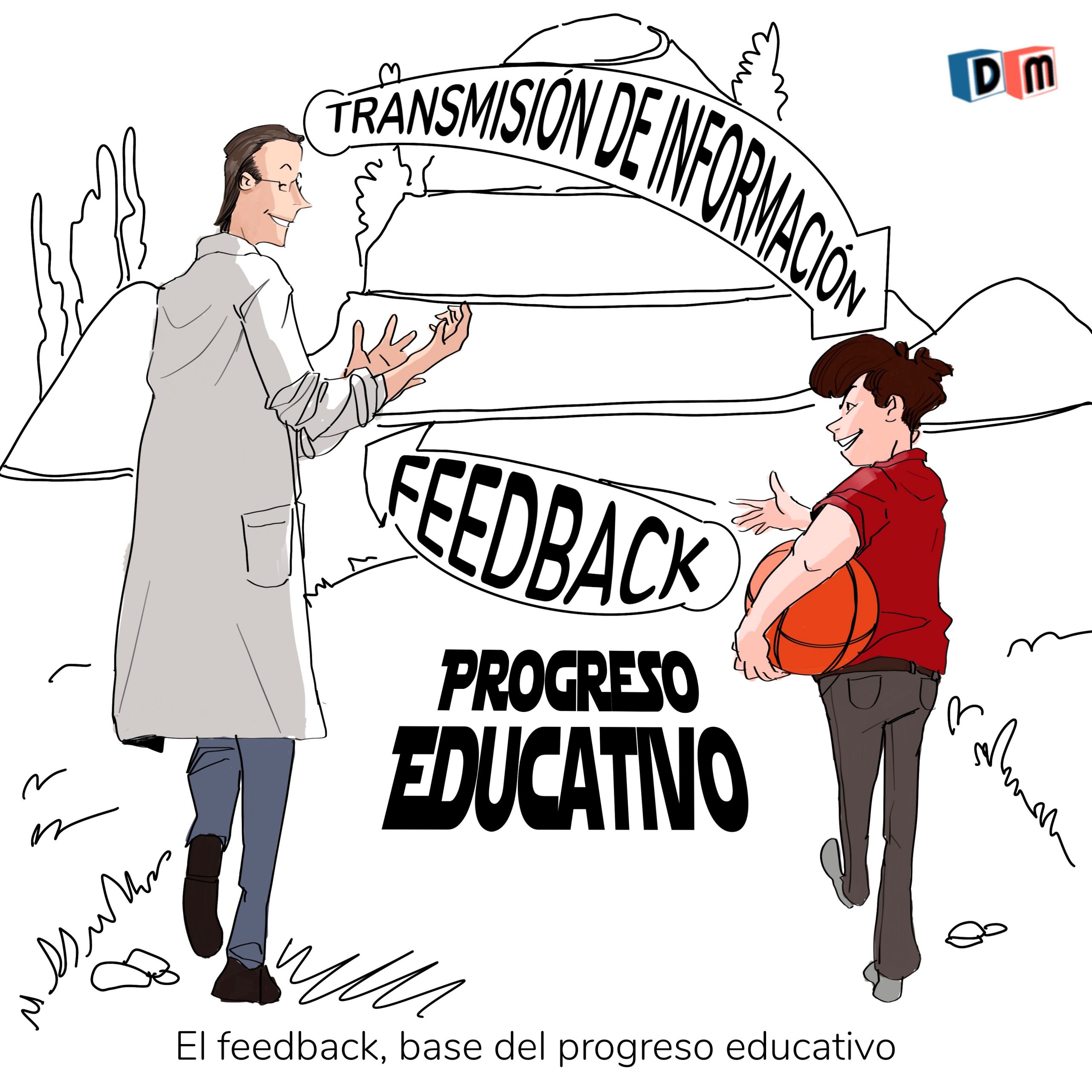 David Mora_Viñeta 36_El feedback, base del progreso educativo