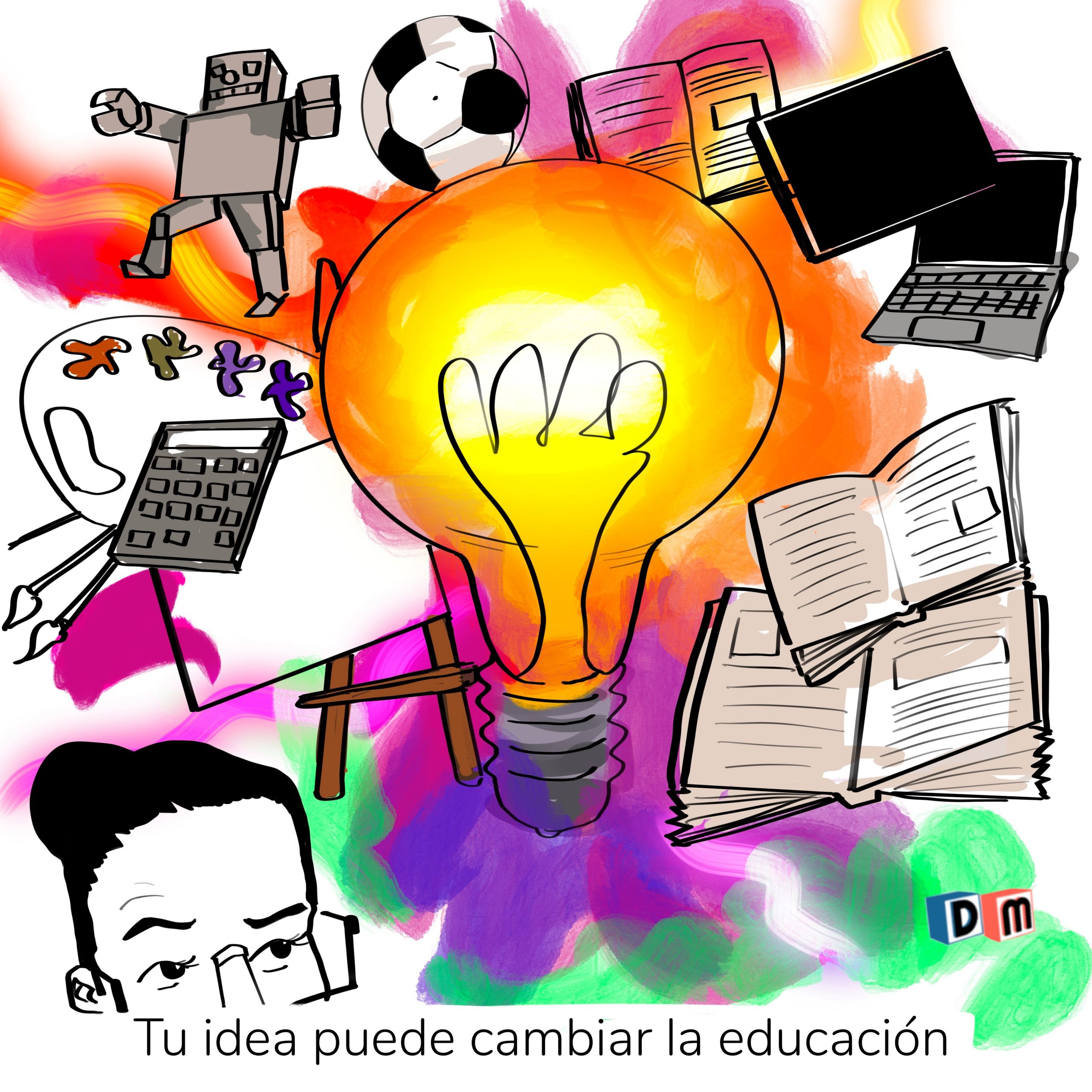 David Mora_Viñeta 36_Tu idea puede cambiar la educación