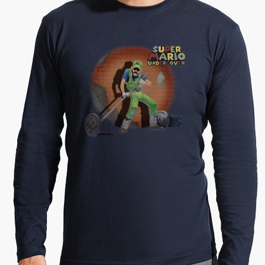 Diseño Gráfico camiseta Luigi