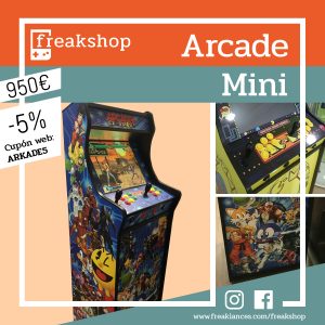 Arcade Mini con un descuento del 5% de descuento.