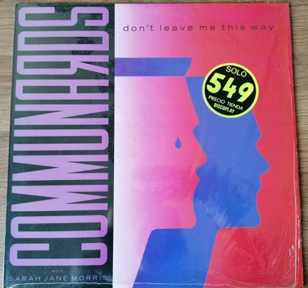 Vinilo Communards "Don´t leave me this way" Single