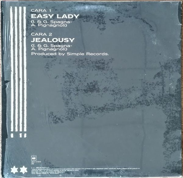 Vinilo Spagna "Easy Lady" Maxi Single