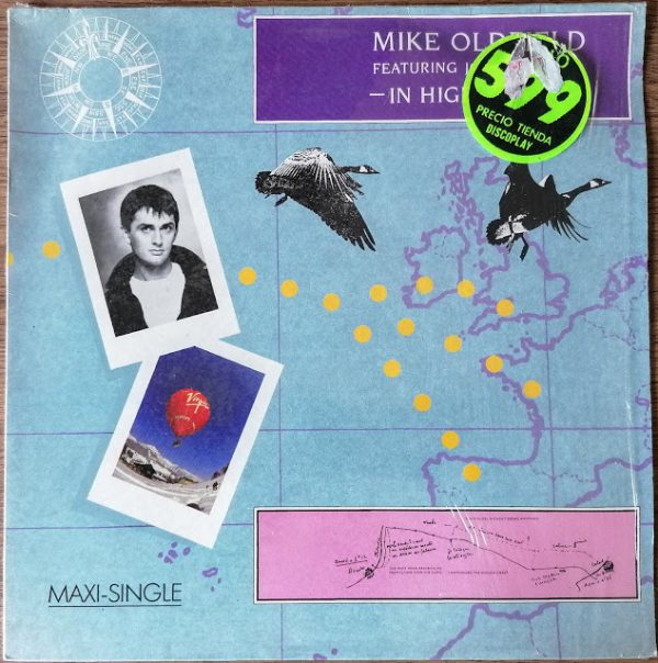 vinilo Mike Oldfield "In High places" Maxi single