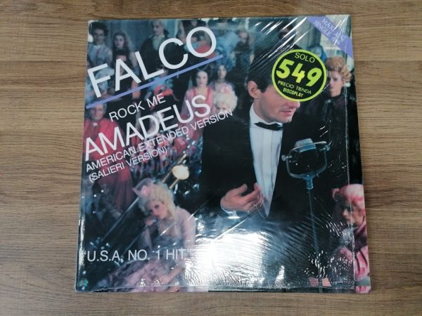 Vinilo Falco " Rock me Amadeus" (Salieri Version)