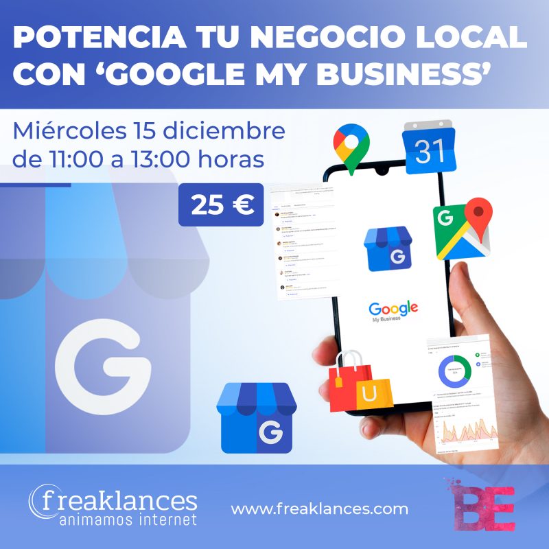 Potencia tu negocio local con 'Google my business'