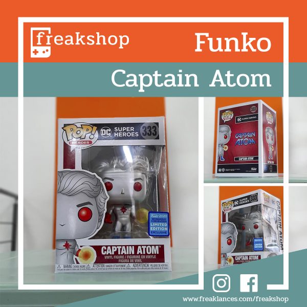Plantilla Funko Pop Captain Atom