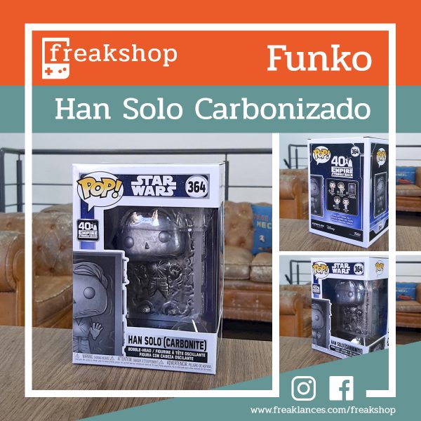 Plantilla Funko Pop Han Solo Carbonizado