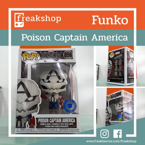 Plantila Funko Pop Posion Captain America 3
