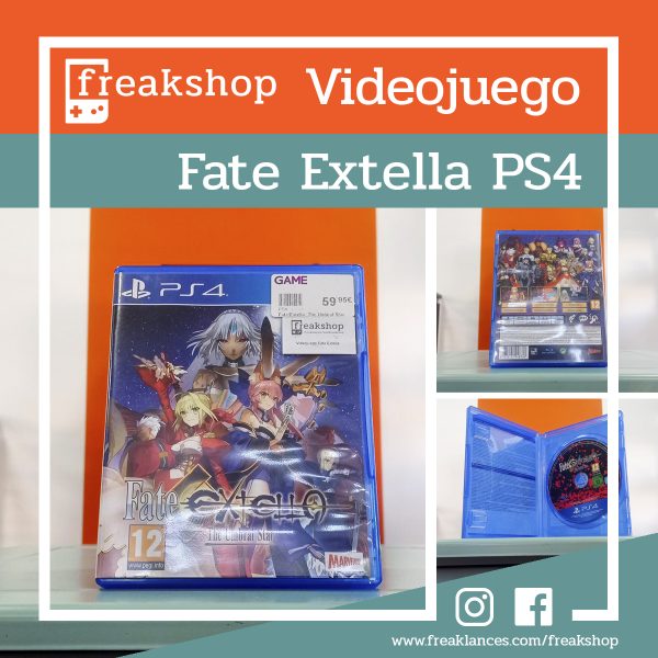 Plantilla Fate Extella PS4