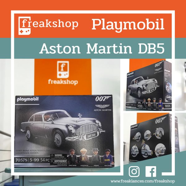 Plantilla Playmobil Aston Martin DB5