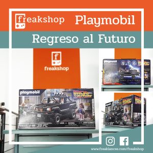 Plantilla Playmobil Camioneta Regreso al Futuro
