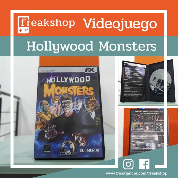 Plantilla Videojuego PC Hollywood Monsters
