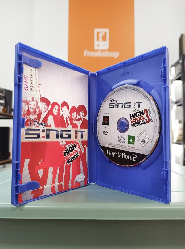 Videojuego PS2 SingIt High School Musical 3