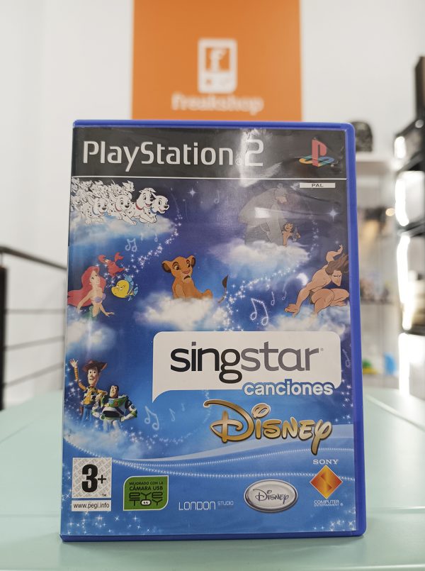 Videojuego PS2 Singstar Disney