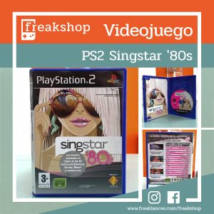 Videojuego Singstar '80 de la PS2