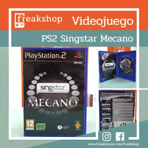 Videojuego de la PlayStation 2 Singstar Mecano