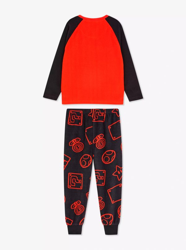Pijama polar para niño de Mario Bros