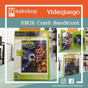 Videojuego Crash Bandicoot de la Xbox